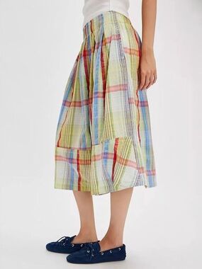Plaid Gaucho Pants Size XL NWT